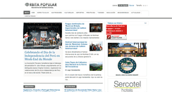 Desktop Screenshot of orbitapopular.com